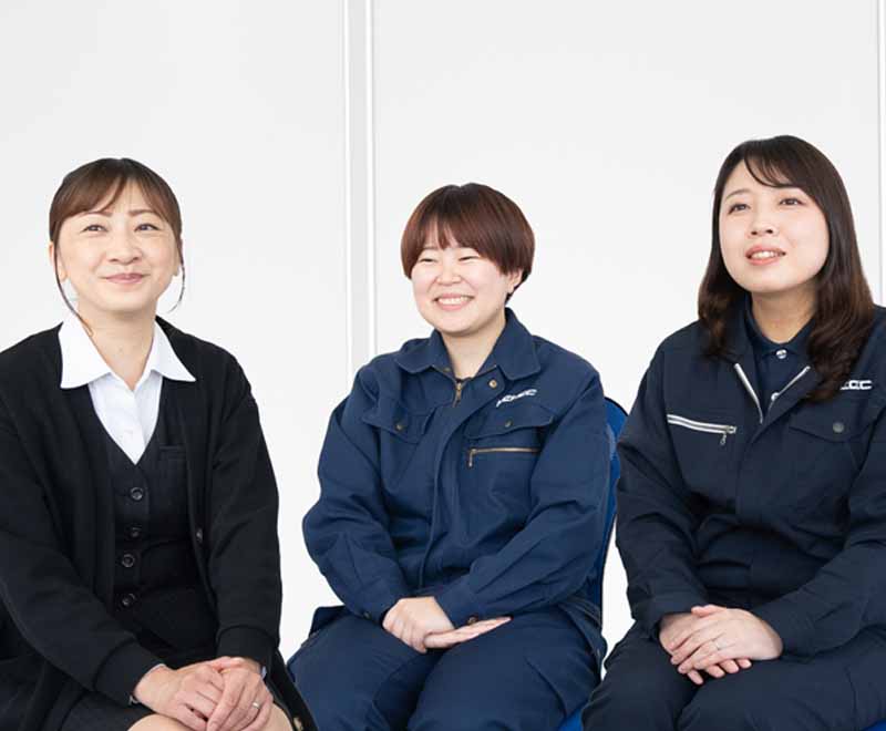 女性社員トーク